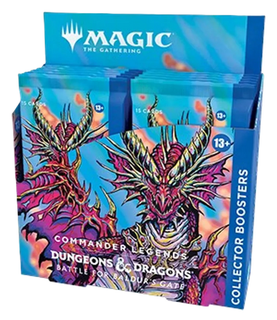 Magic The Gathering Commander Legends: Battle For Baldur'S Gate - Collector Booster Box