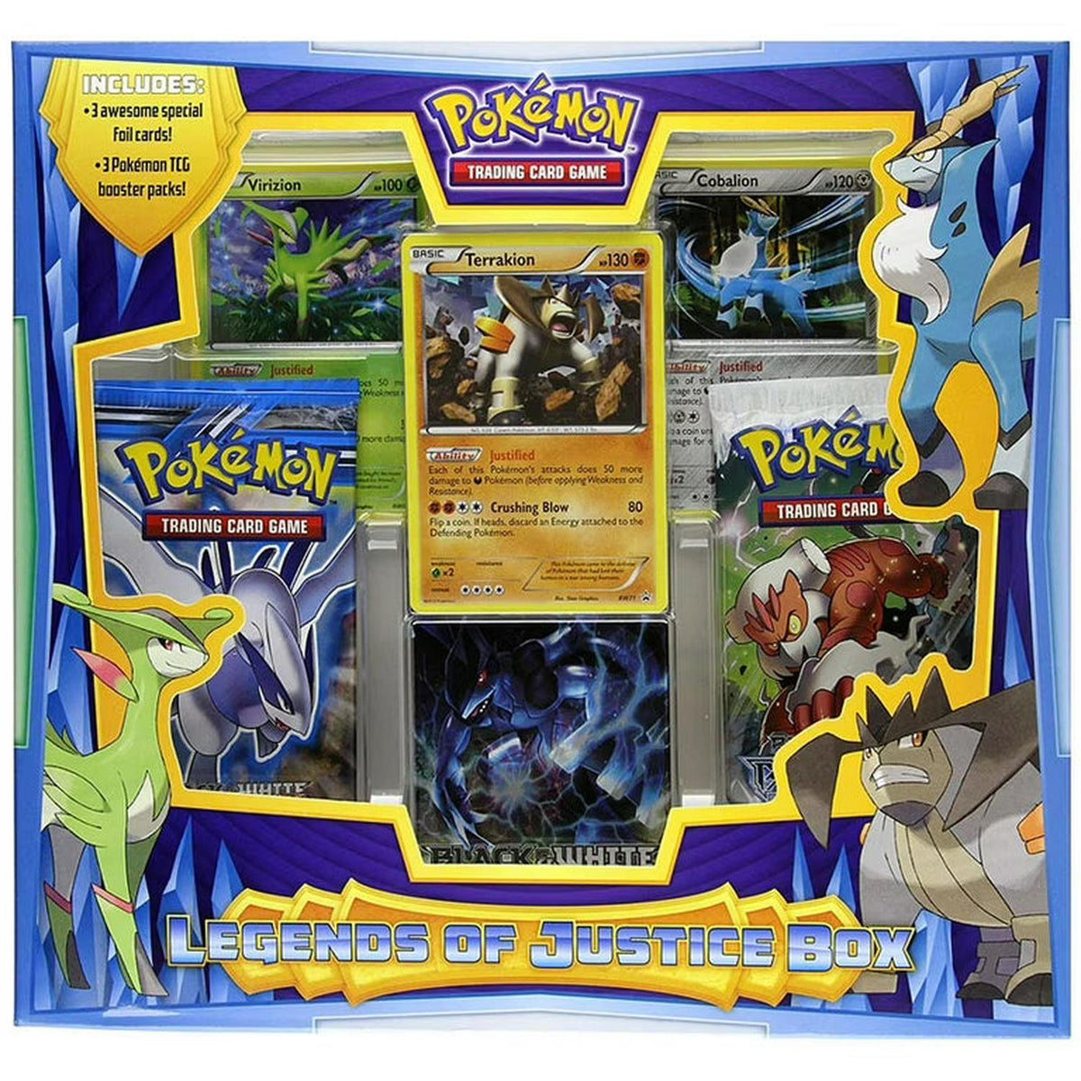 Pokémon Pokemon: Black & White Legends Of Justice Sealed Box