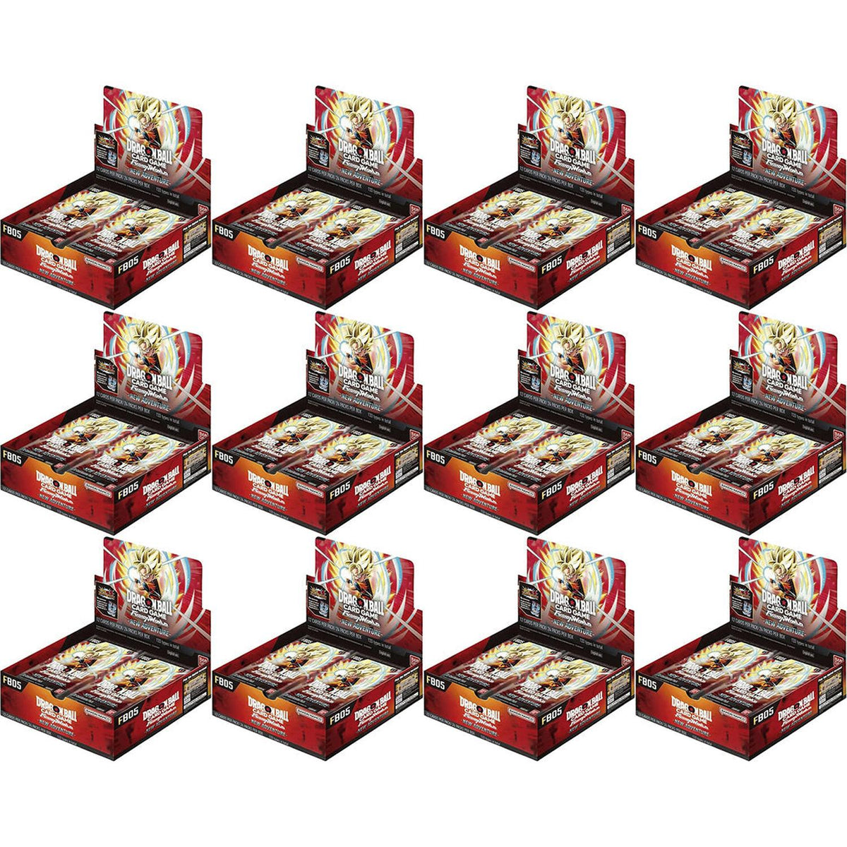 Dragon Ball Dragon Ball Fusion World Fb05 New Adventure Booster Box Case