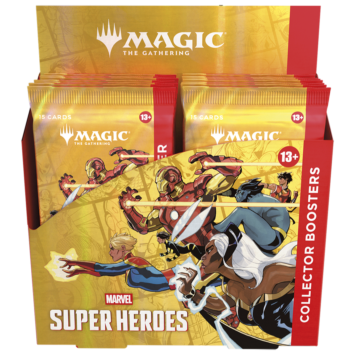 Magic The Gathering Magic The Gathering: Marvel Super Heroes: Collector Booster Box