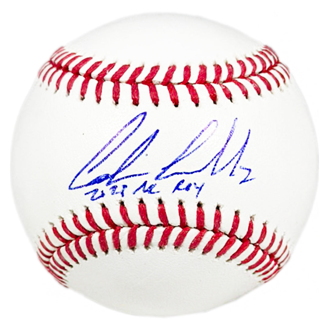 Corbin Carroll Signed 2023 Nl Roy Inscription Rawlings Official Major League Baseball (Fanatics/MLB)
