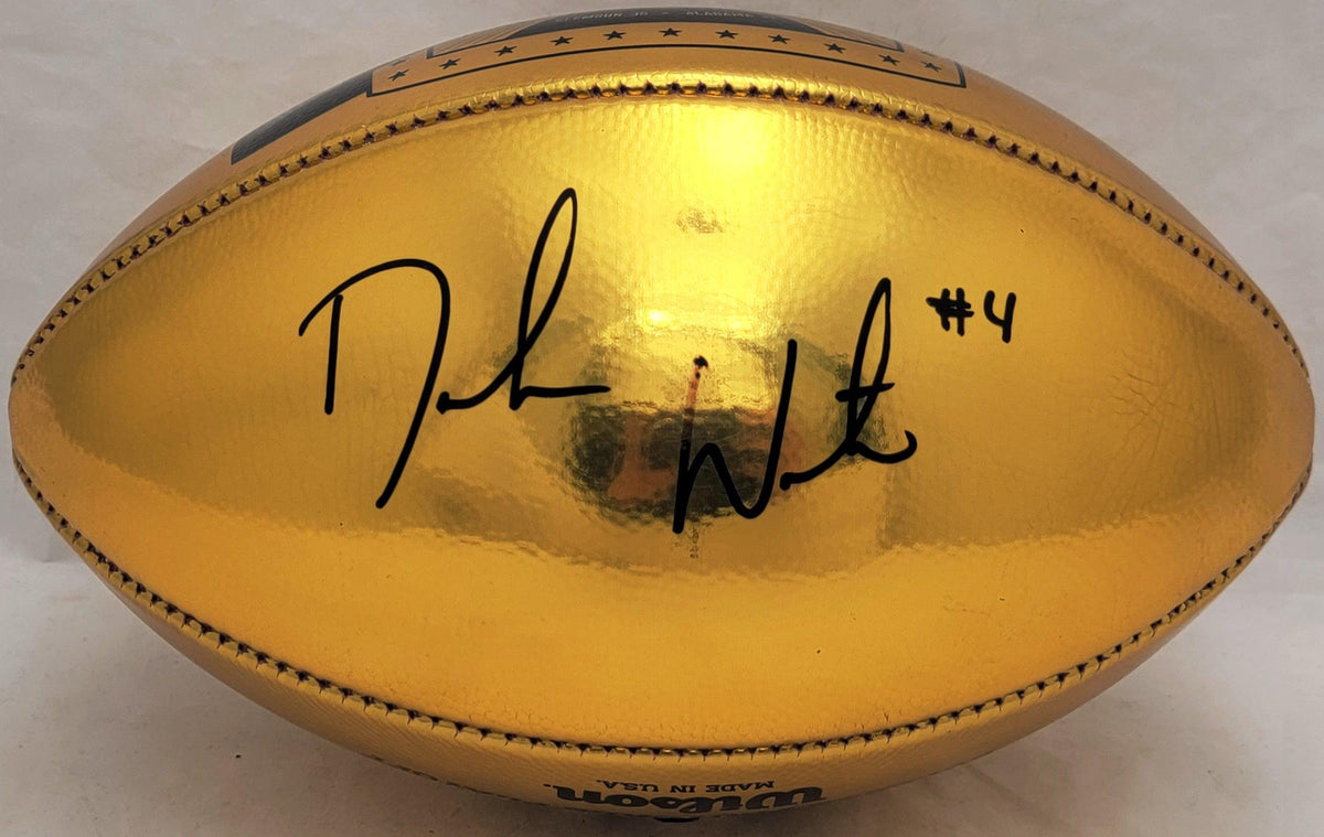 Deshaun Watson Autographed Football Clemson Tigers Beckett Bas #I41475