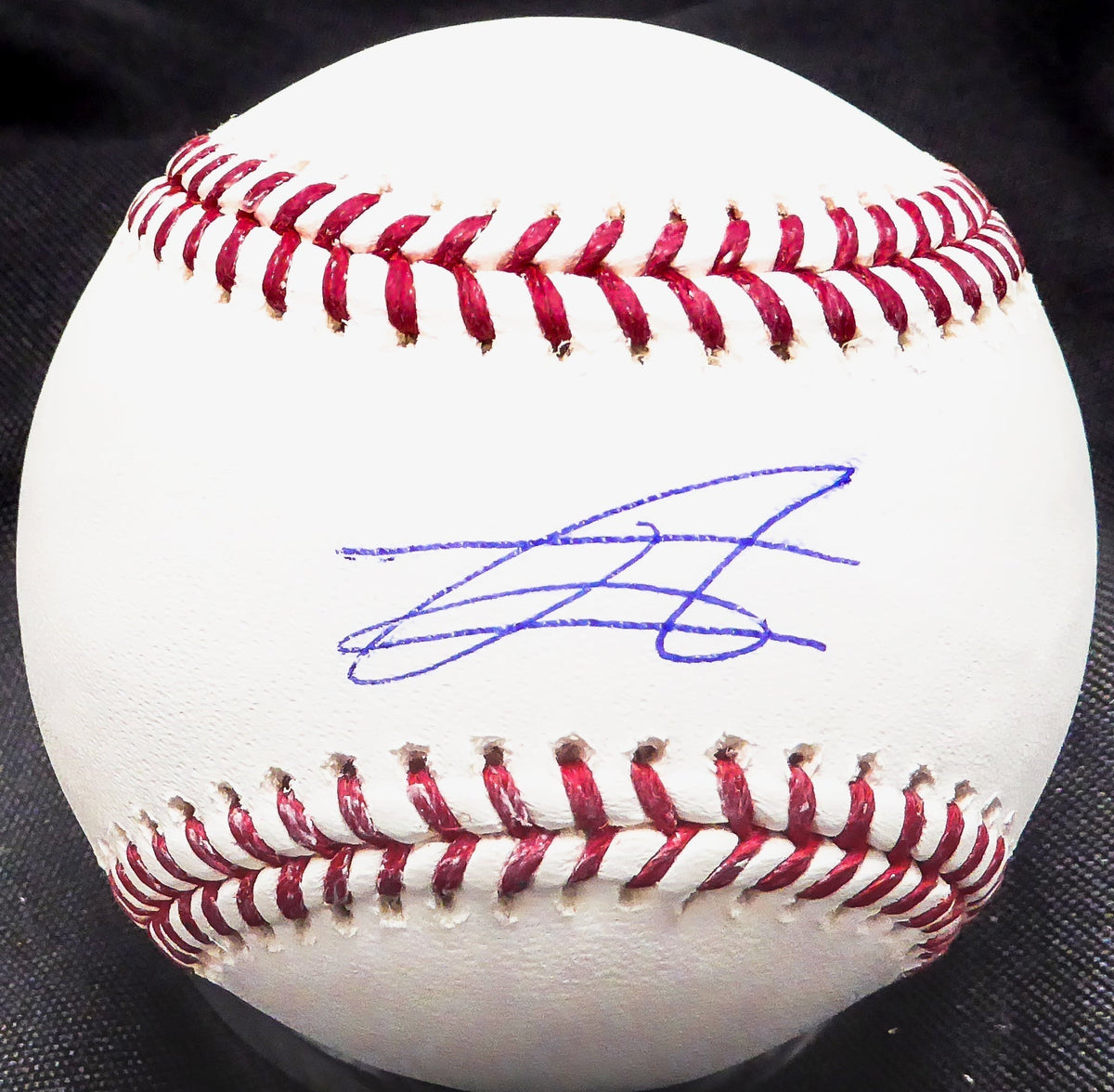 Julio Rodriguez Autographed Official MLB Baseball Seattle Mariners (Smudged) Beckett Bas Qr #Bh038213
