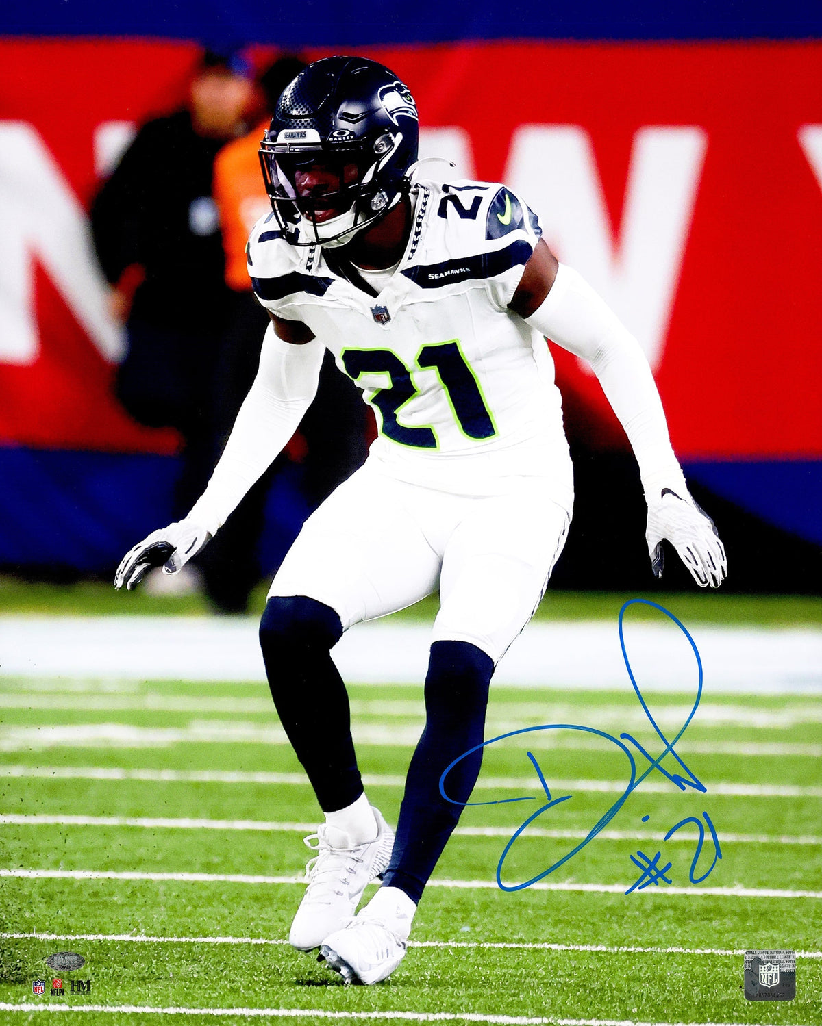 Devon Witherspoon Autographed 16X20 Photo Seattle Seahawks Mcs Holo