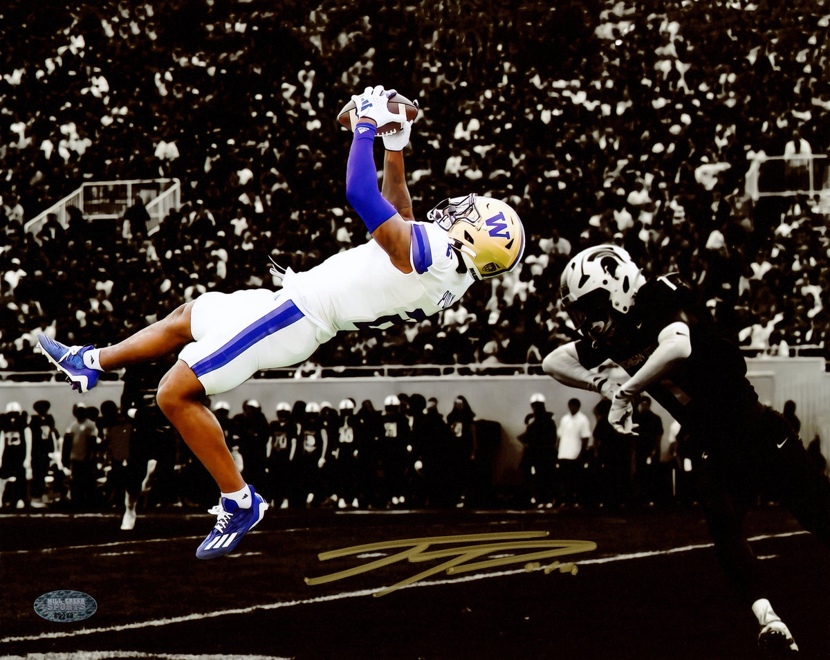 Ja'lynn Polk Autographed 8X10 Photo Washington Huskies Spotlight Mcs Holo