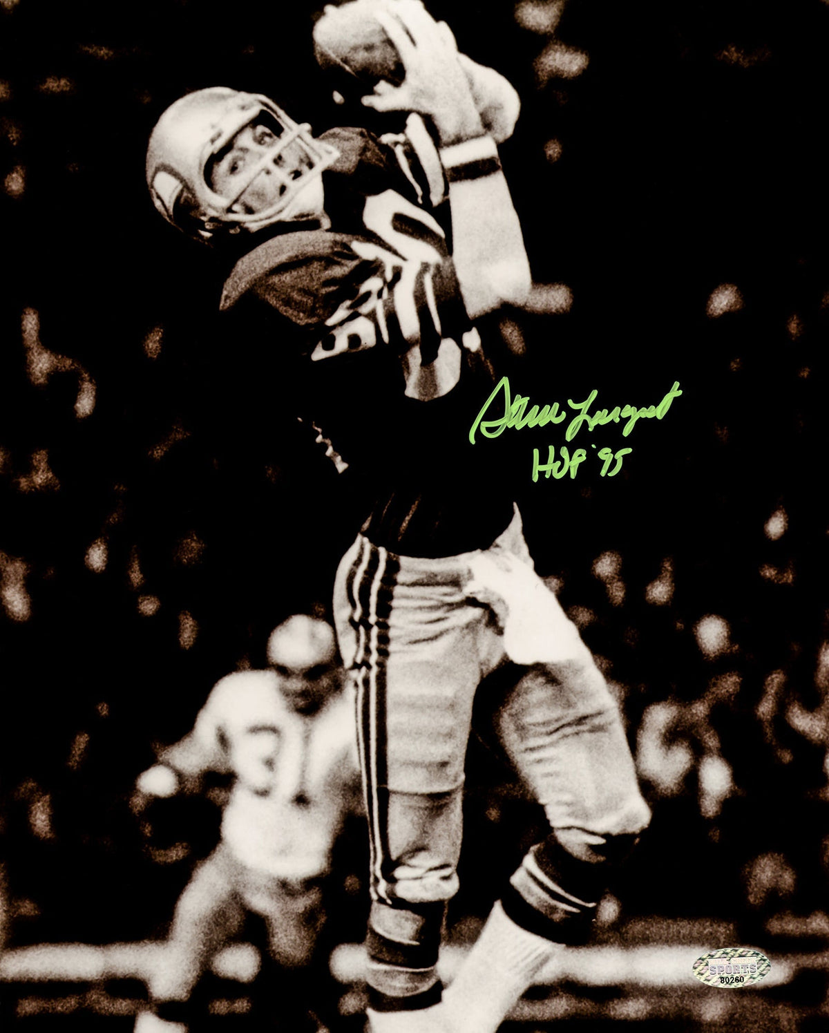 Steve Largent Autographed 8X10 Photo Seattle Seahawks "Hof 95" Mcs Holo Stock #211083