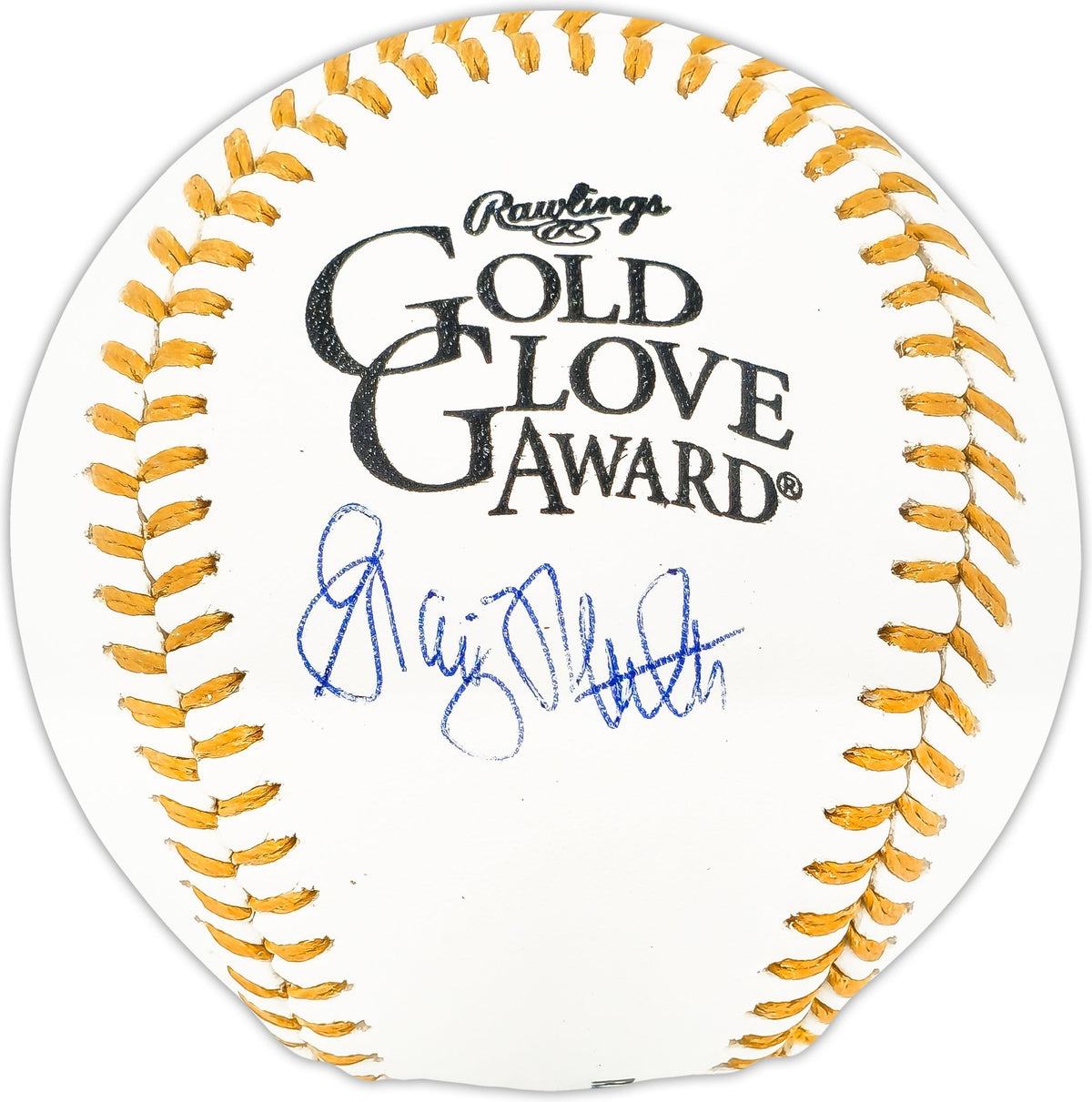 Graig Nettles Autographed Official Gold Glove Logo MLB Baseball New York Yankees Beckett Bas Witness