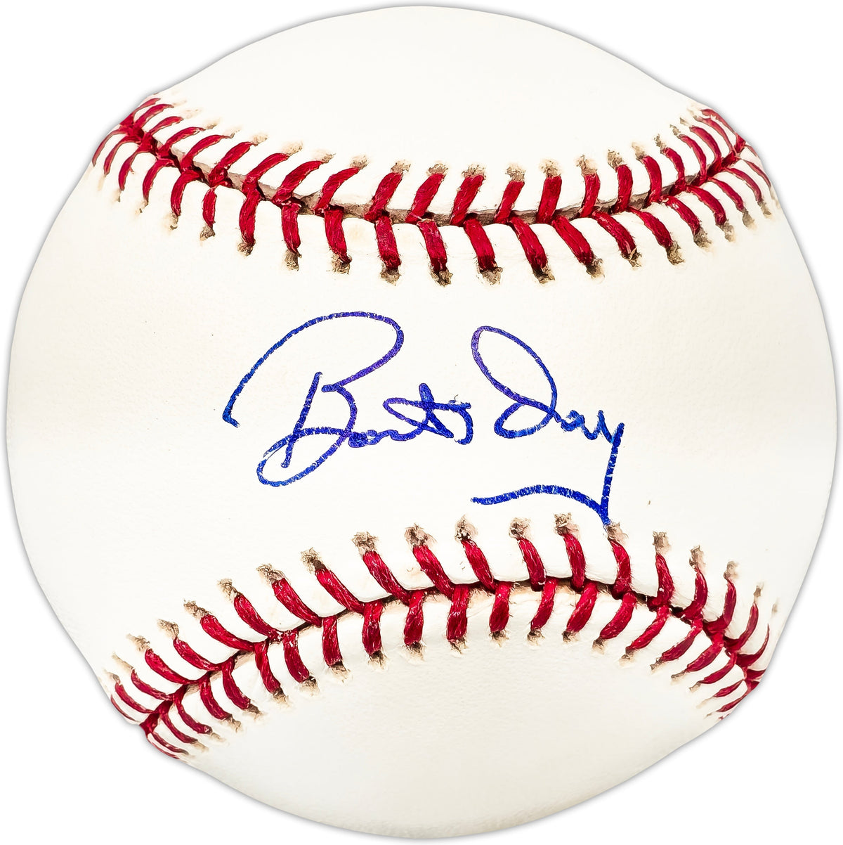 Boots Day Autographed Official MLB Baseball Montreal Expos Beckett Bas Qr #Bl93569
