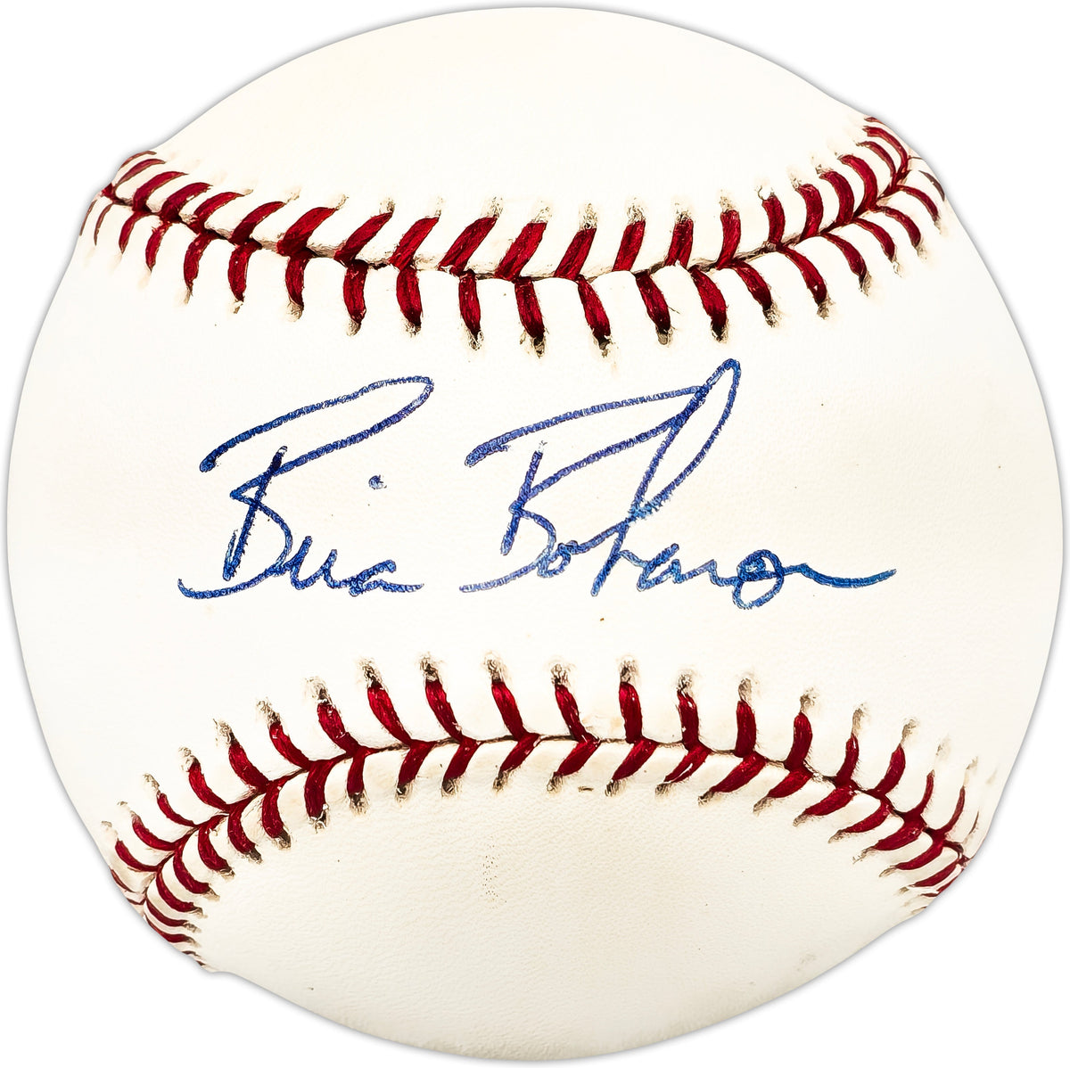 Brian Bohanon Autographed Official Al Baseball Texas Rangers