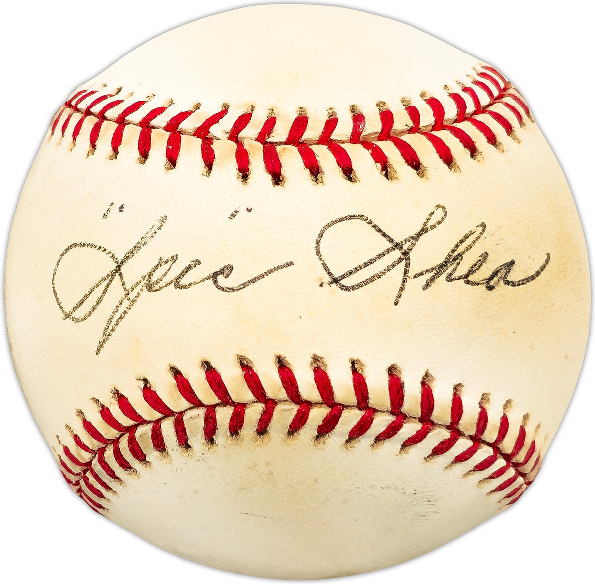 Spec Shea Autographed Official Al Baseball Yankees, Senators