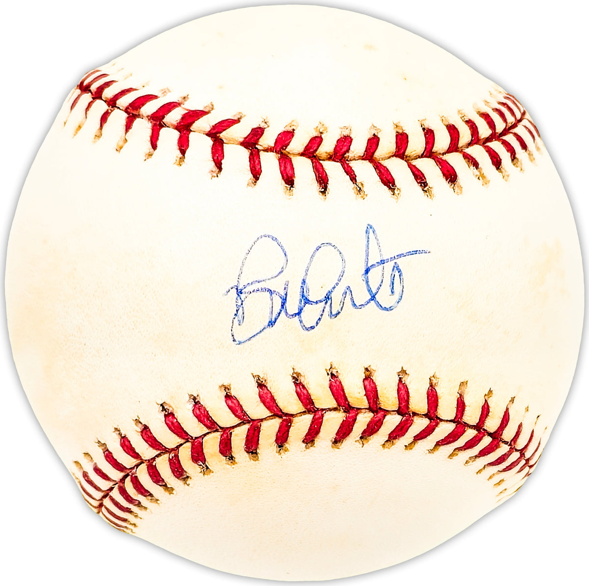 Roy White Autographed Official 1978 World Series Logo MLB Baseball New York Yankees Beckett Bas Qr #Bm25097