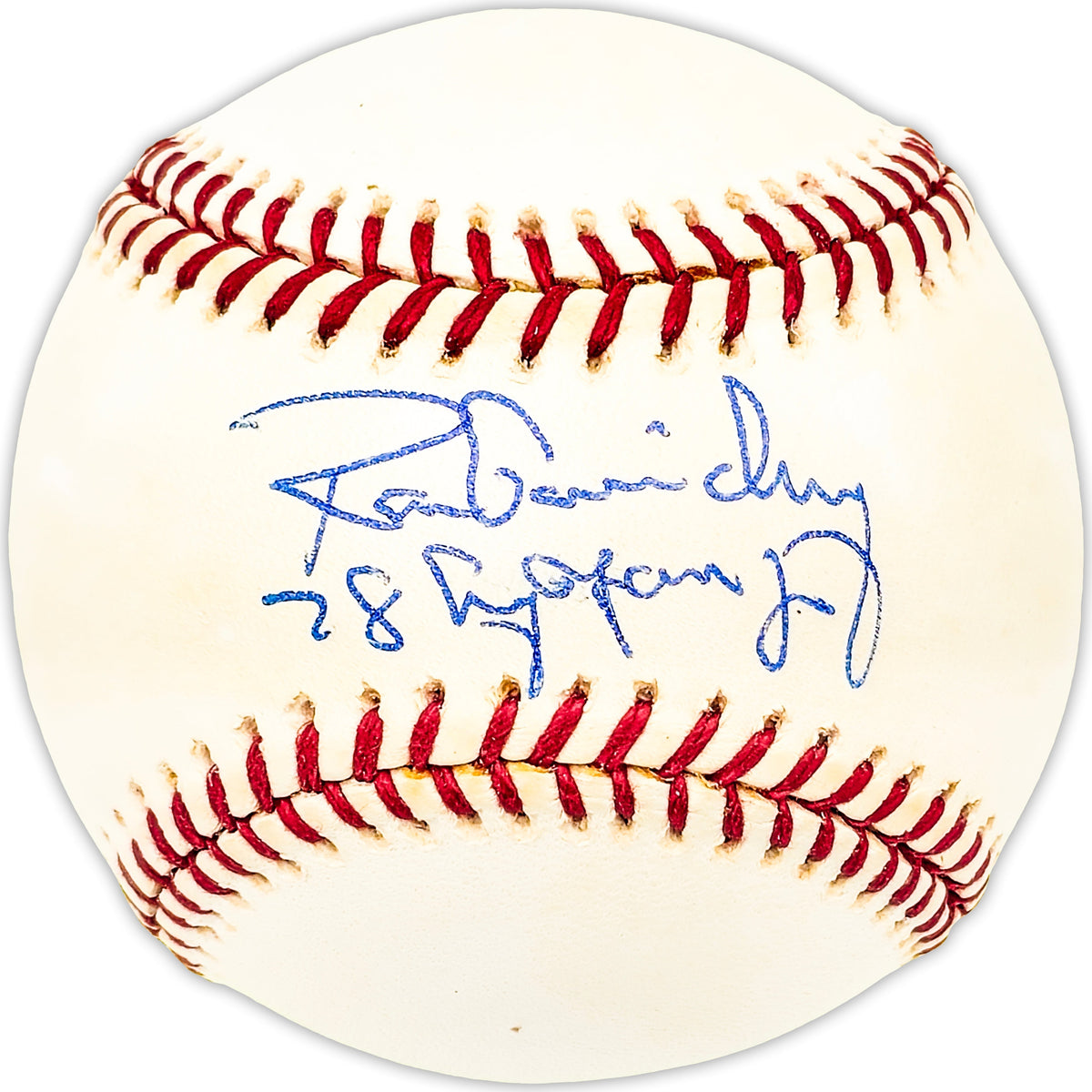 Ron Guidry Autographed Official Al Baseball New York Yankees "78 Cy Young" Beckett Bas Qr #Bm25130