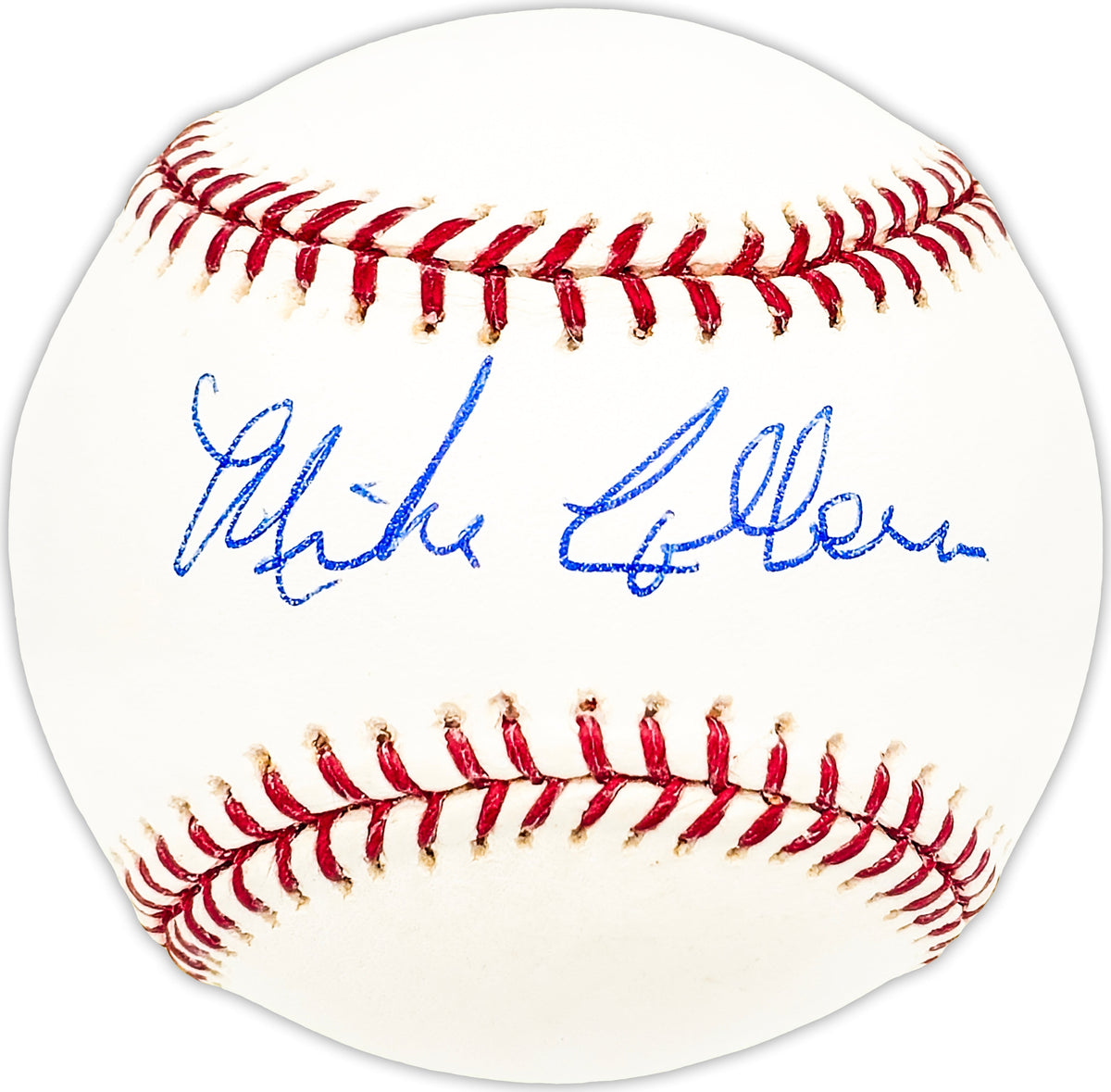 Mike Colbern Autographed Official MLB Baseball Chicago White Sox Beckett Bas Qr #Bm25528