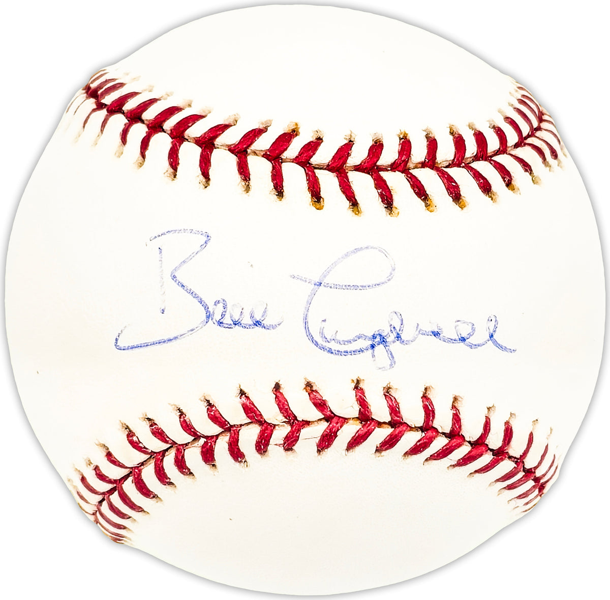 Bill Campbell Autographed Official MLB Baseball Boston Red Sox Beckett Bas Qr #Bm25685