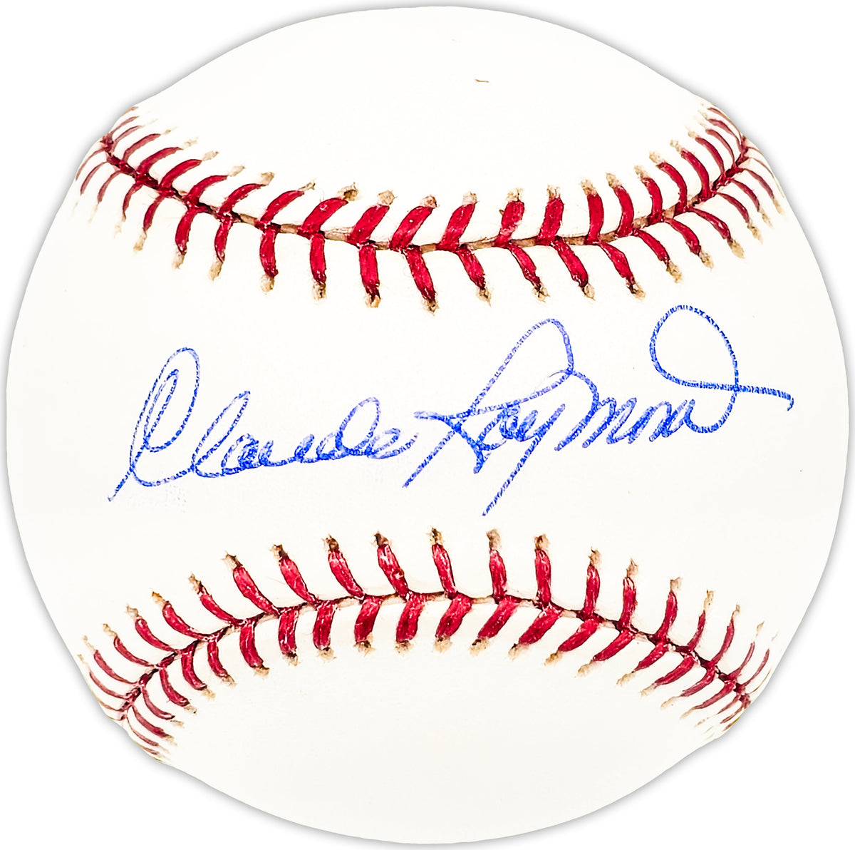 Claude Raymond Autographed Official MLB Baseball Atlanta Braves, Houston Astros Beckett Bas Qr #Bm25714
