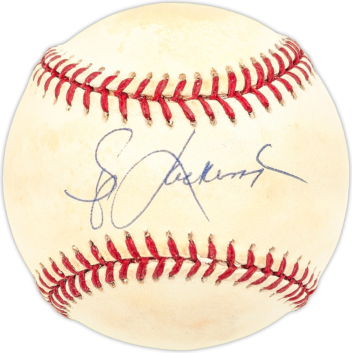 Skip Lockwood Autographed Official Al Baseball Milwaukee Brewers, New York Mets