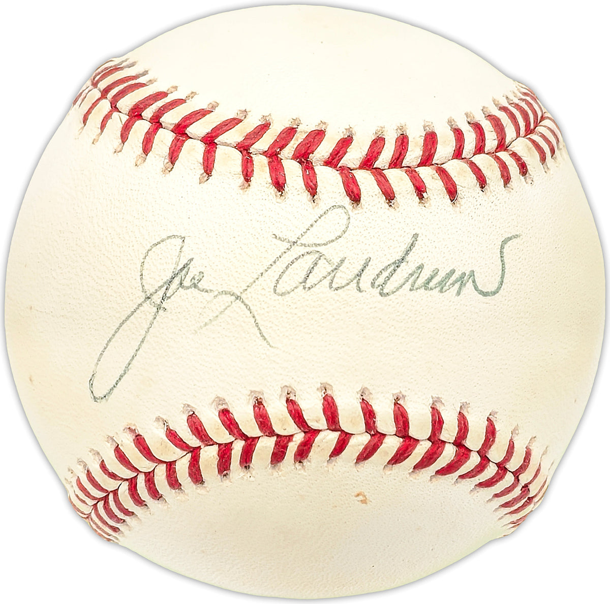 Joe Landrum Autographed Official Nl Baseball Brooklyn Dodgers PSA/Dna #X73991