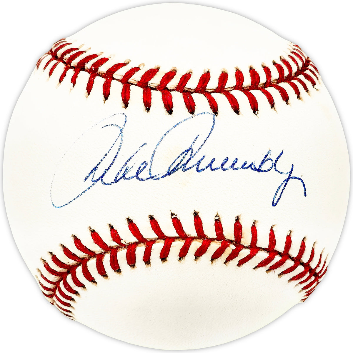 Mike Trombley Autographed Official Al Baseball Minnesota Twins
