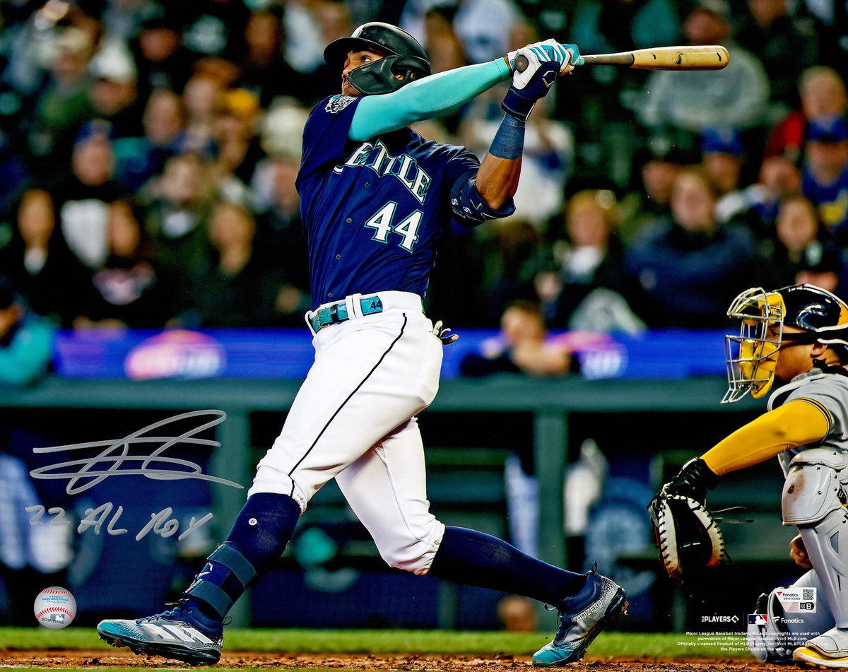 Julio Rodriguez Autographed 16X20 Photo Seattle Mariners "22 Al Roy" Fanatics Holo