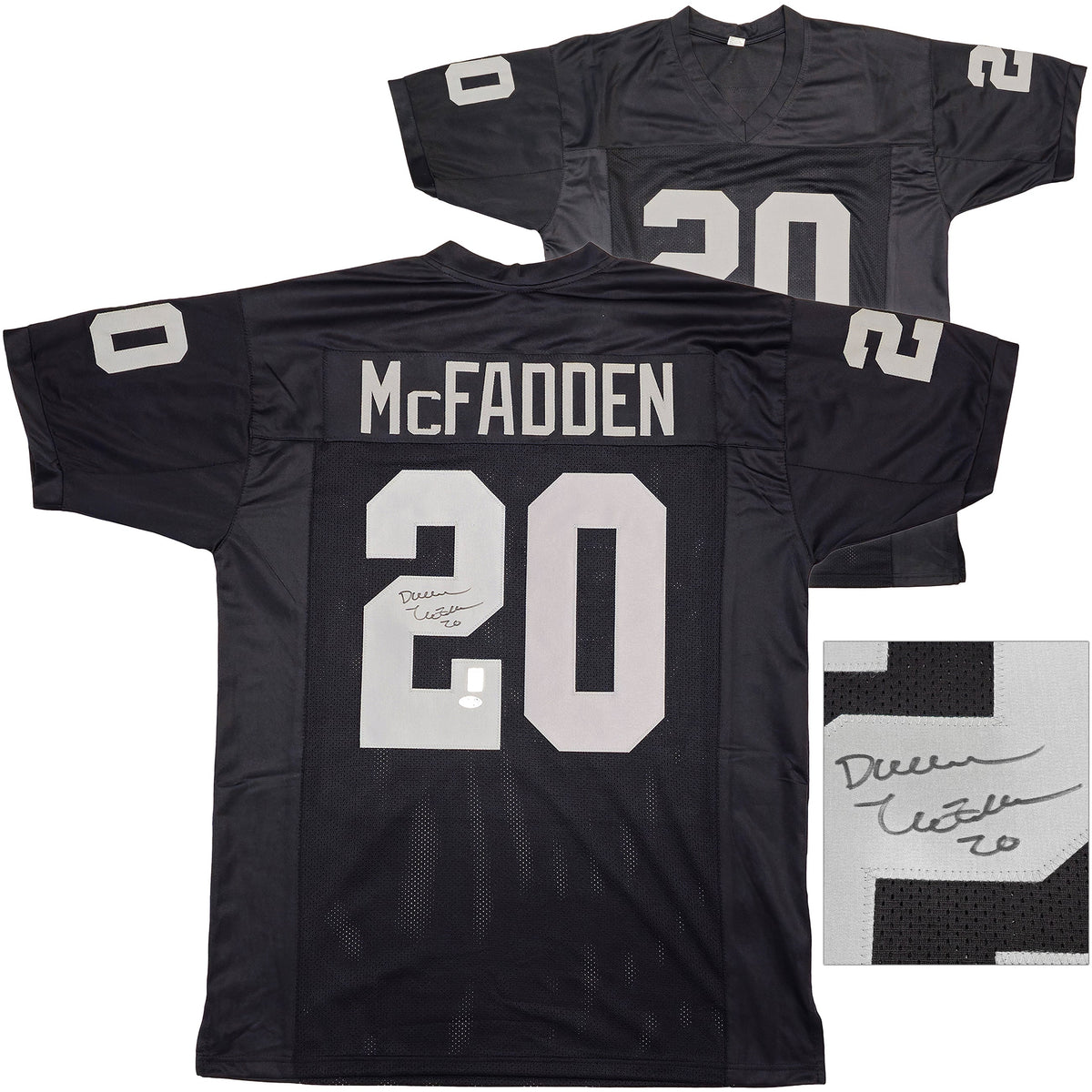 Oakland Raiders Darren Mcfadden Autographed Black Jersey PSA/Dna
