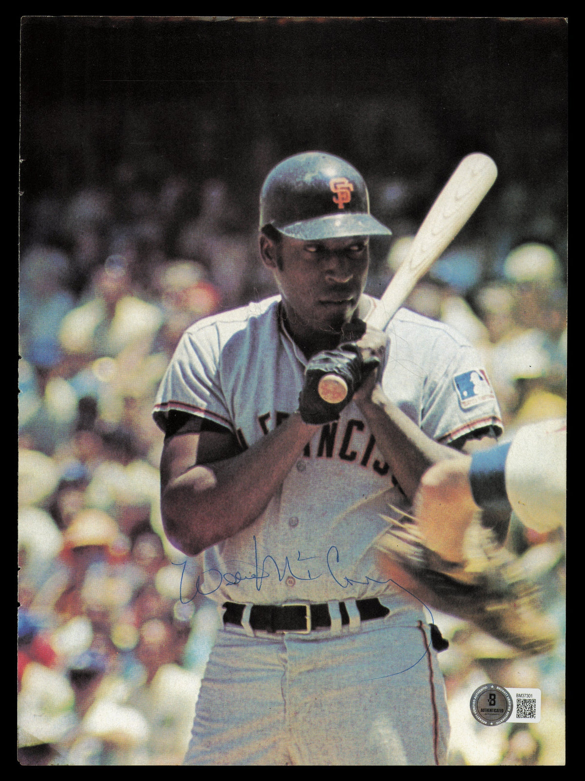 Willie Mccovey & Harmon Killebrew Autographed 8X11 Magazine Page Photo Beckett Bas Qr #Bm37301
