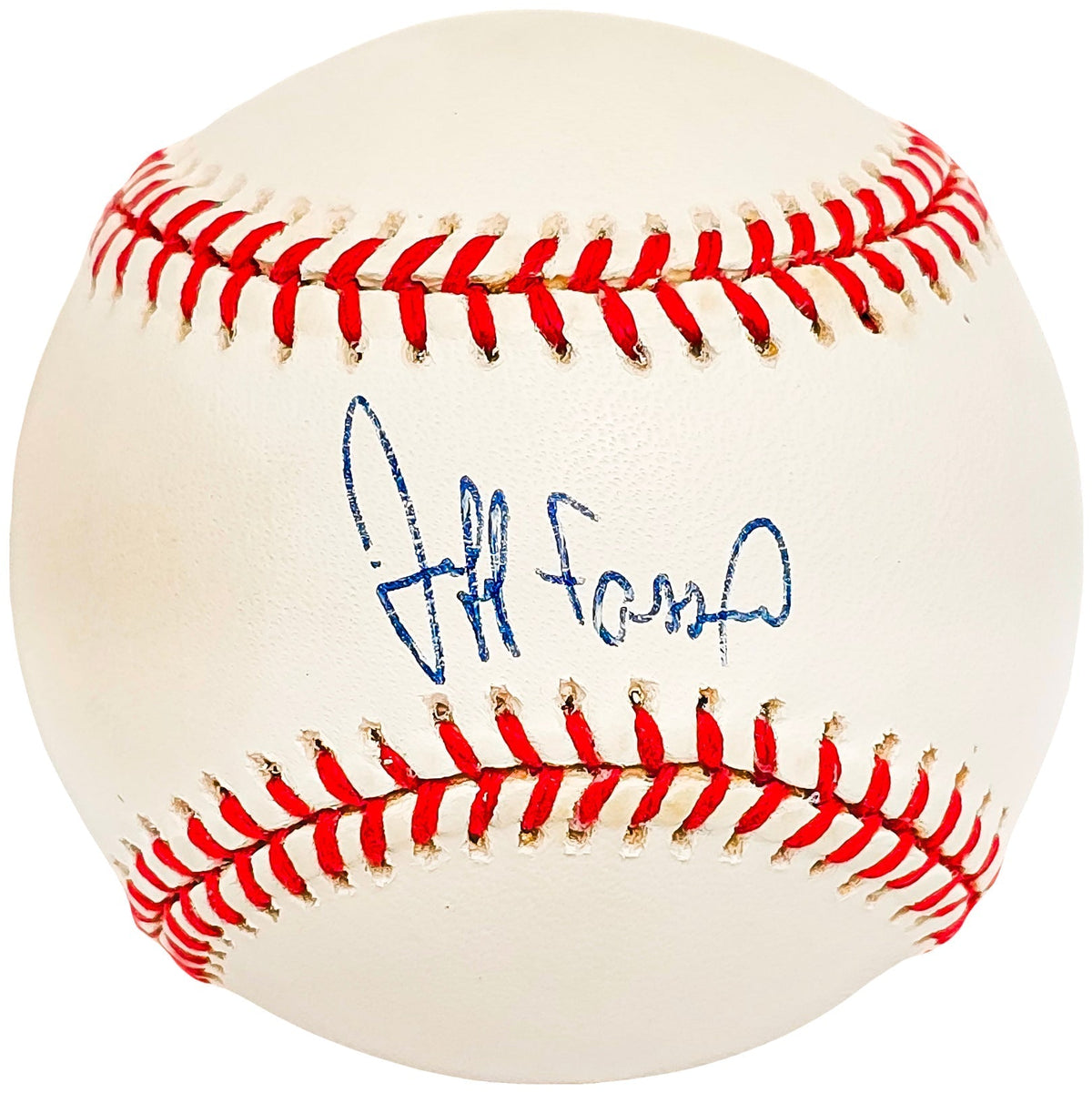 Jeff Fassero Autographed Official Al Baseball Expos, Cardinals Beckett Bas #Bj009139