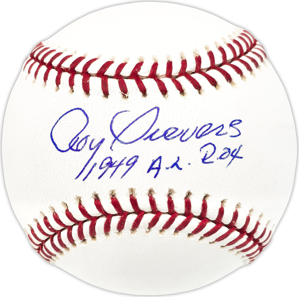 Roy Sievers Autographed Official MLB Baseball Washington Senators "1949 Al Roy" Jsa #Qq38398