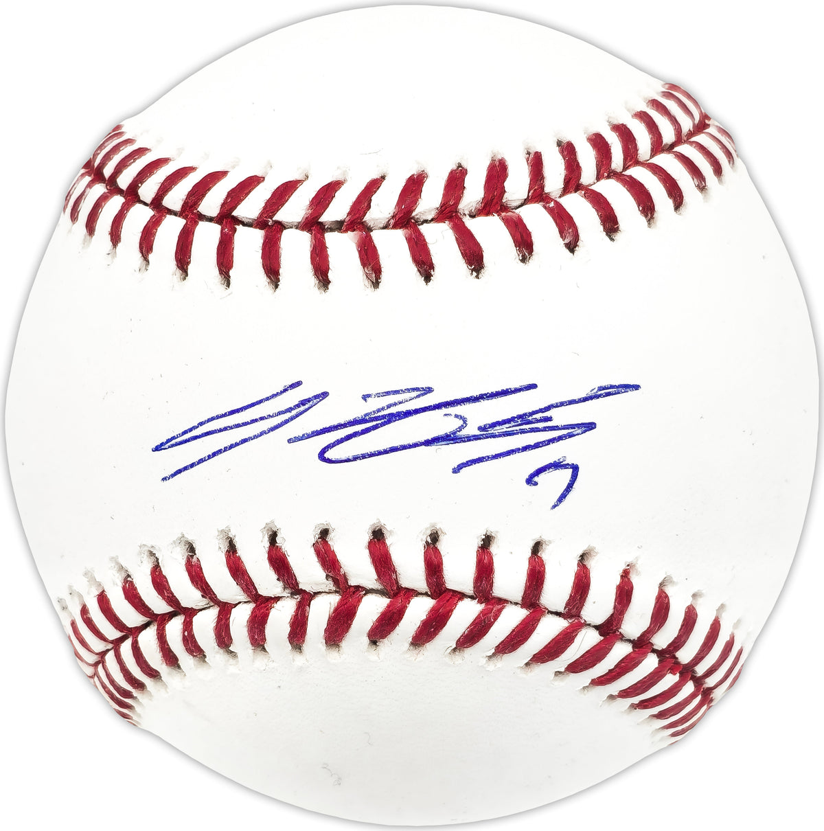 Jung Hoo Lee Autographed Official MLB Baseball San Francisco Giants Beckett Bas Qr #Bm17763