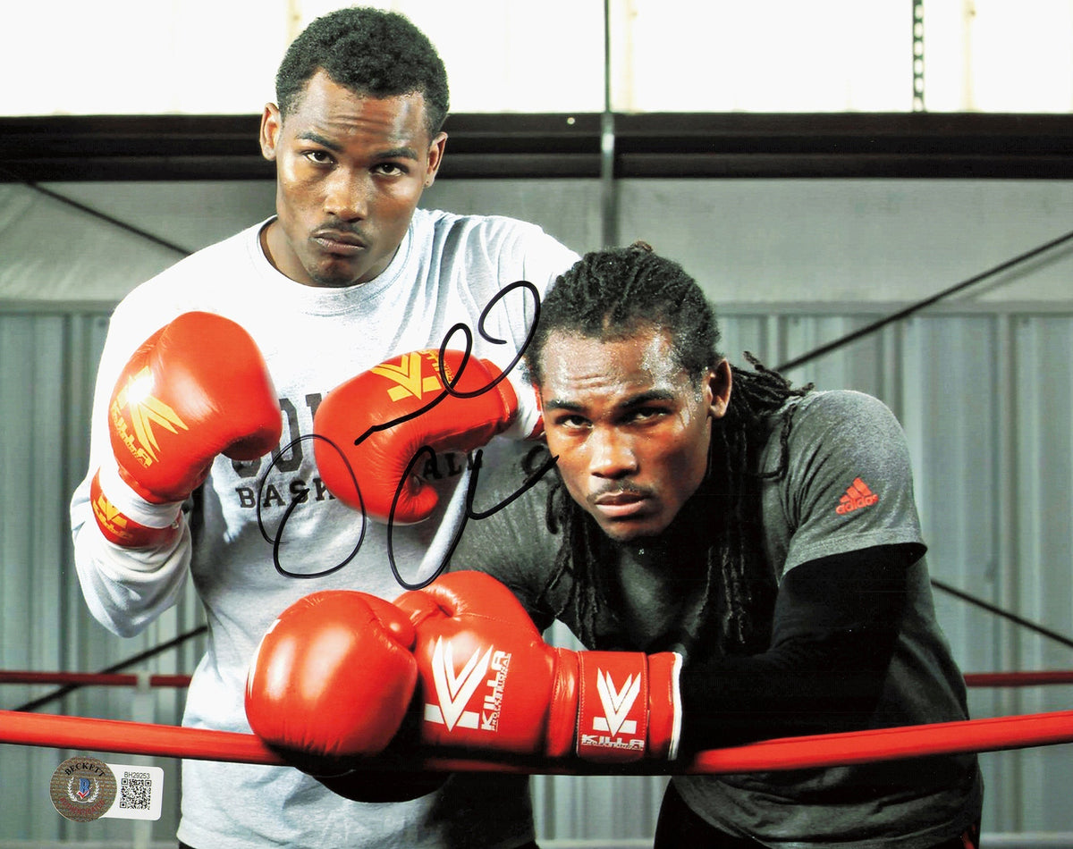 Jermall Charlo Autographed 8X10 Photo Beckett Bas Qr #Bh29253