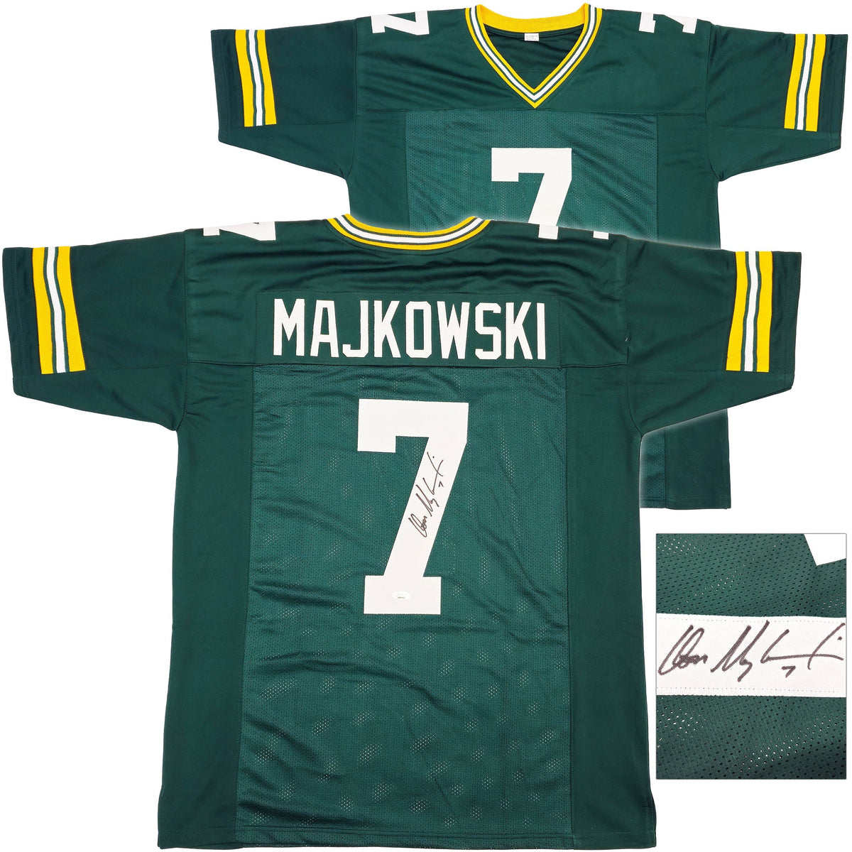 Green Bay Packers Don Majkowski Autographed Green Jersey Jsa