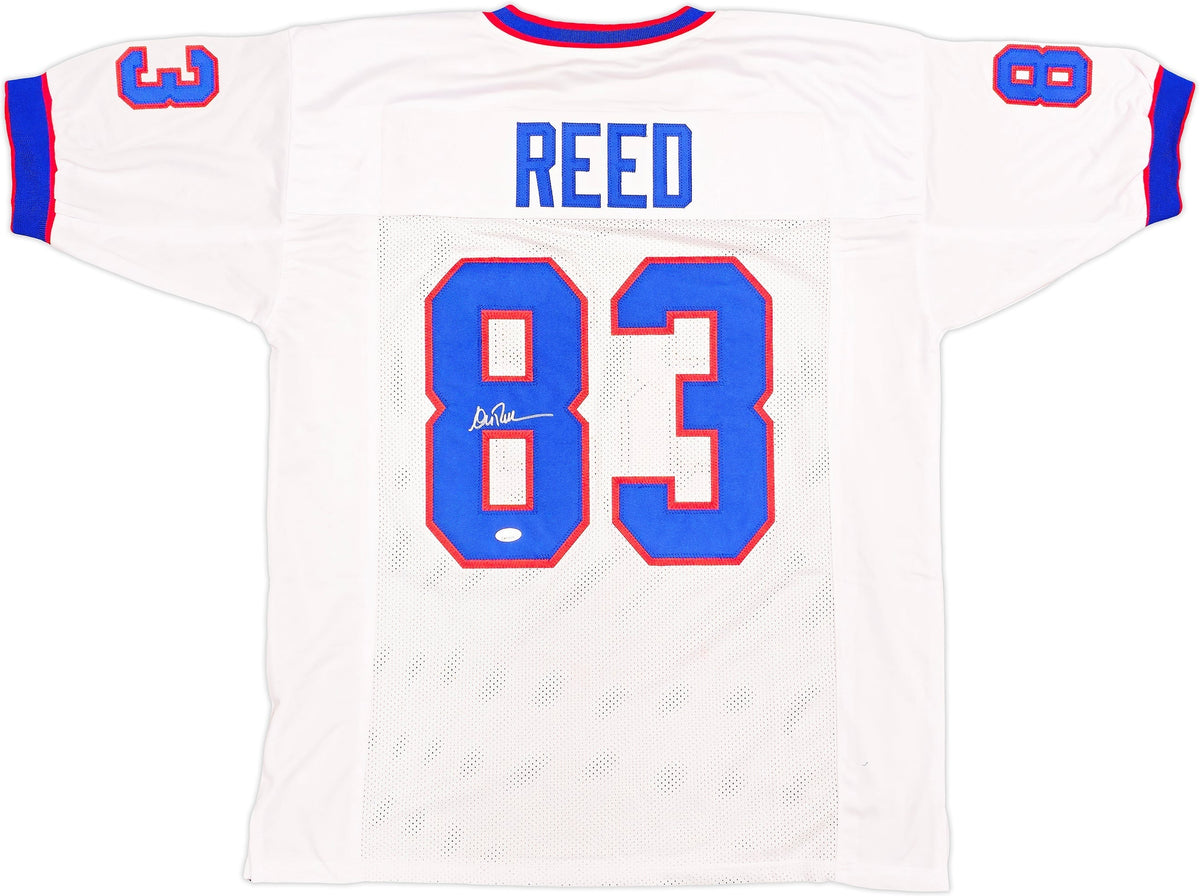Buffalo Bills Andre Reed Autographed White Jersey Jsa