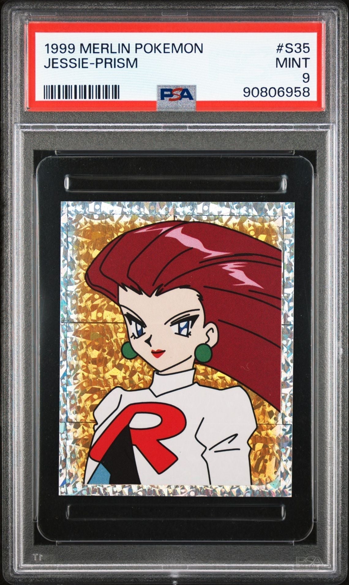 PSA (Mint 9) Jessie - Prism #S35 - Merlin Pokémon (#90806958)