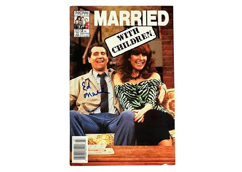 Ed O'neill Signed Married With Children Comic Book (Jsa)