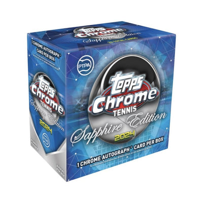 Tennis Topps 2024 Topps Chrome Sapphire Tennis Hobby Box