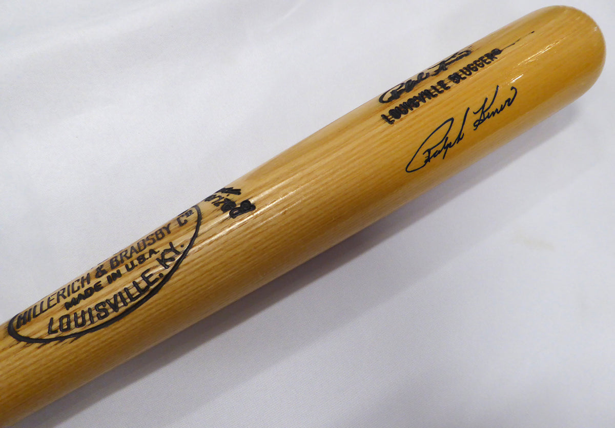 Ralph Kiner Autographed Louisville Slugger Bat Pittsburgh Pirates Game Model Beckett Bas Qr #Bk44608