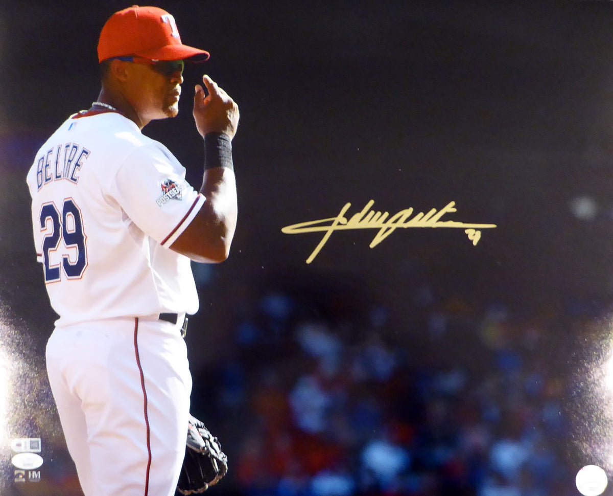 Adrian Beltre Autographed 16X20 Photo Texas Rangers Jsa #Ss29670