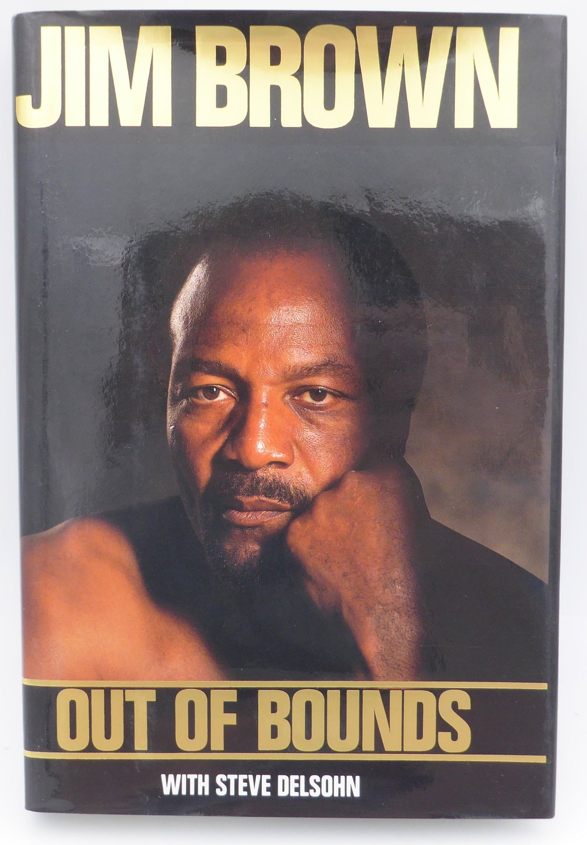 Jim Brown Autographed Book Cleveland Browns Beckett Bas #Ac85220