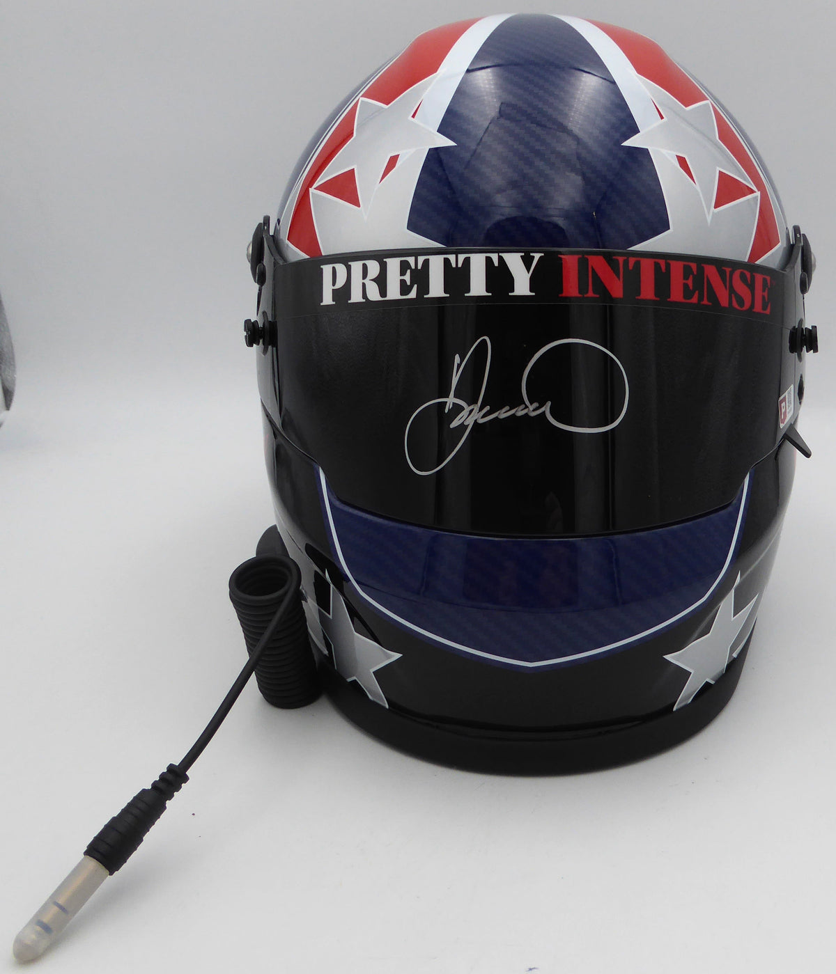 Danica Patrick Autographed Full Size Replica Racing Helmet Pretty Intense Career Stats Pristine Holo #Pa352539