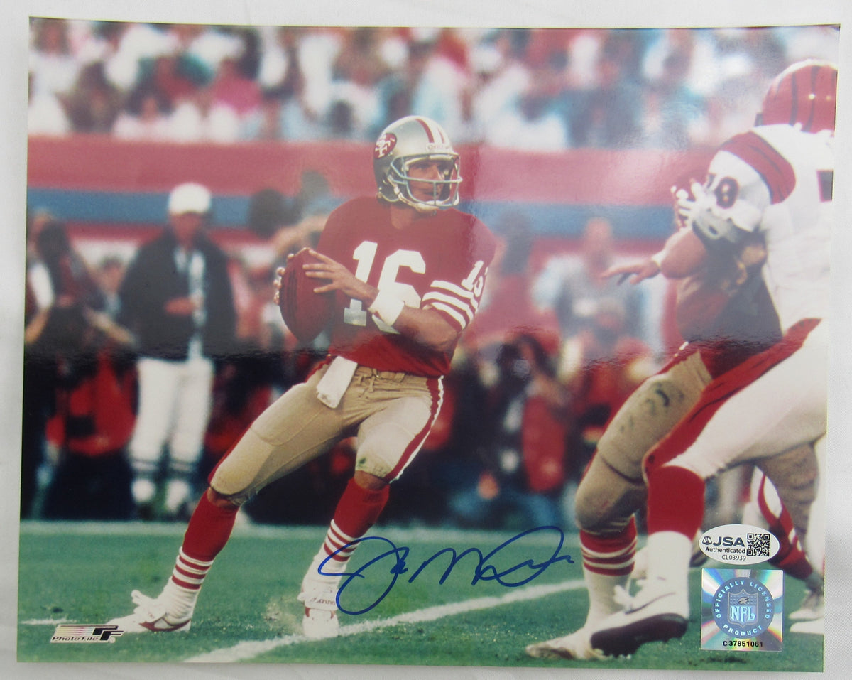 Joe Montana Signed Auto 8X10 Photo Jsa Cl03939
