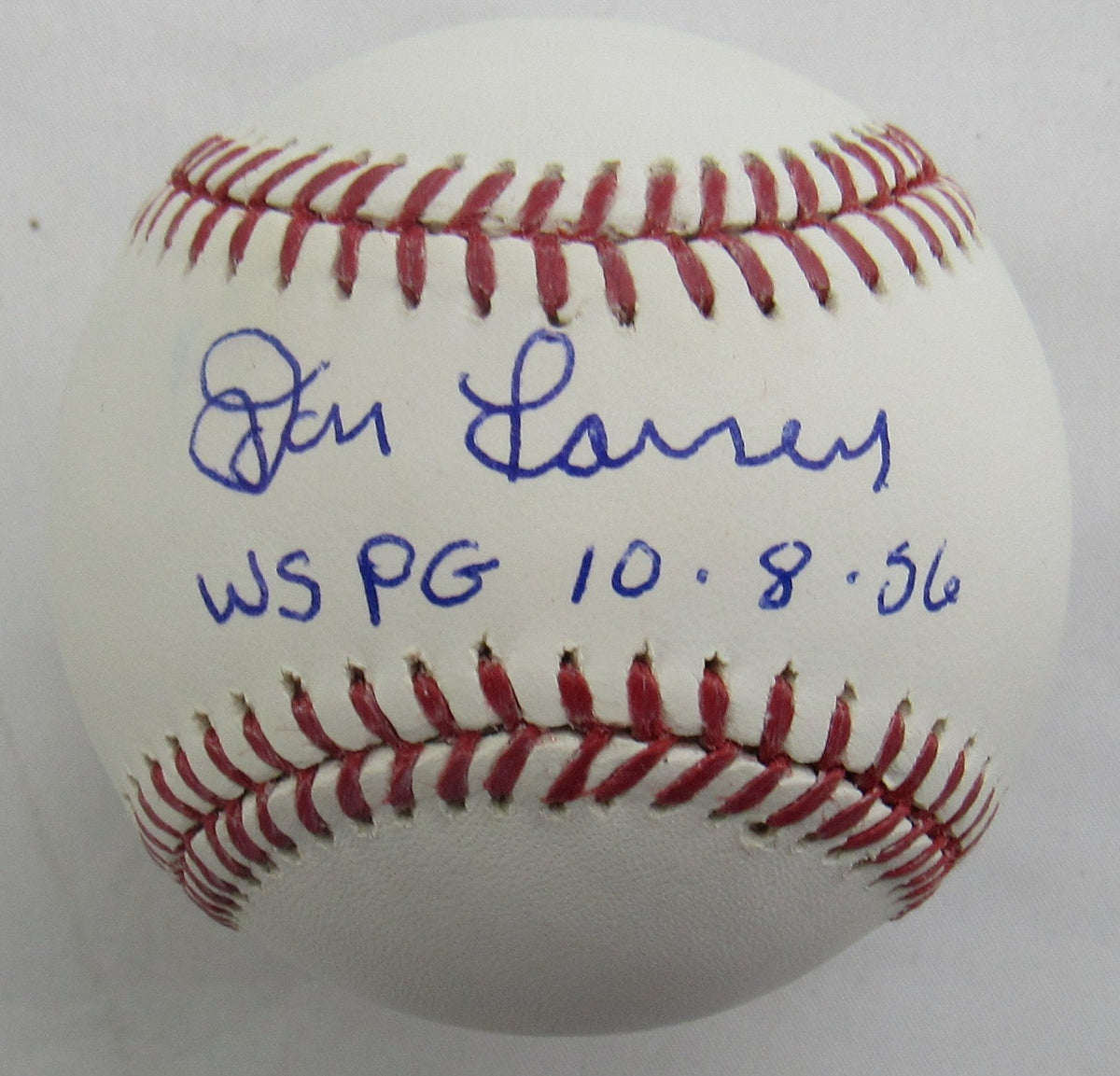 Don Larsen Signed Auto Baseball W/ Inscription Steiner Hologram