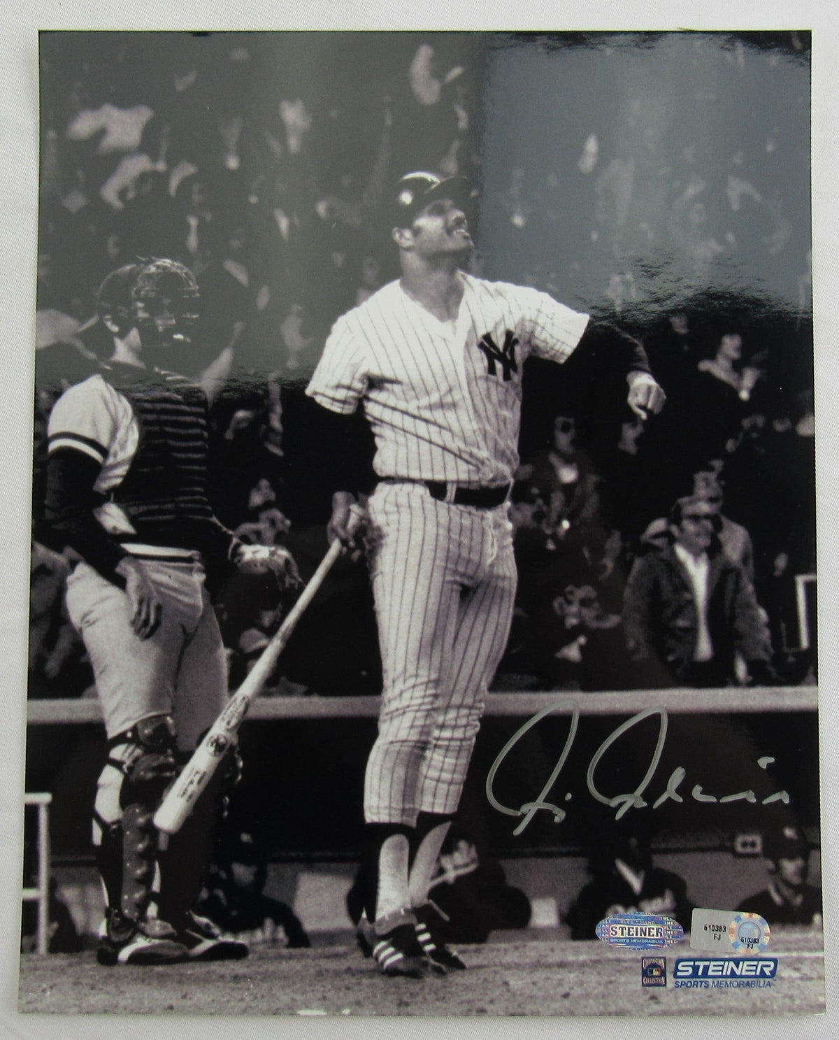 Chris Chambliss Signed Auto 8X10 Photo Steiner Hologram