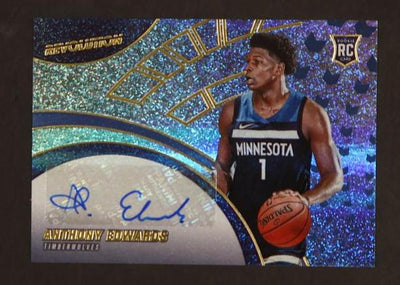 Pokémon Panini 2020-21 Panini Revolution Rookie Autographs Anthony Edwards #Ra-Ae Rc Auto