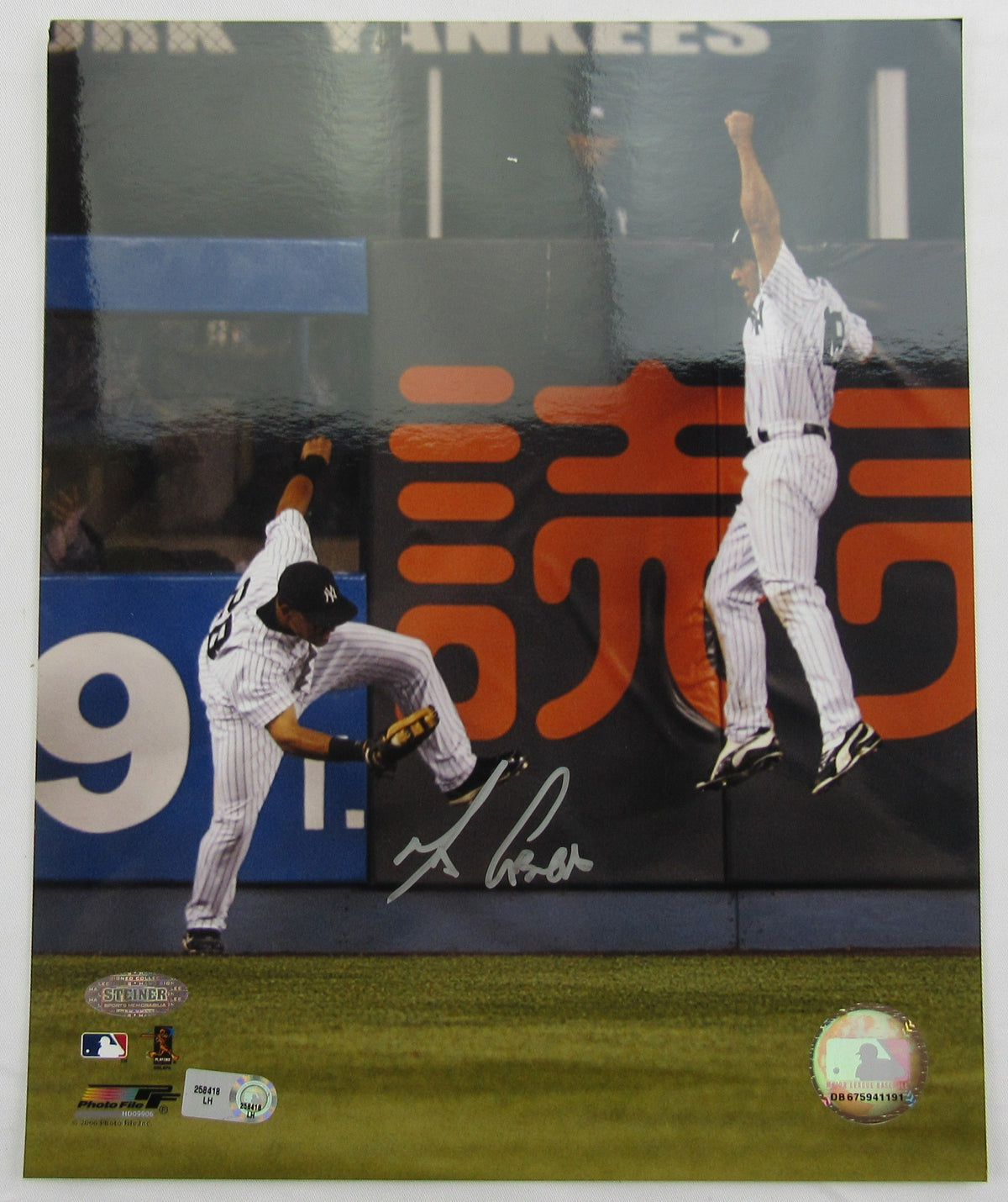 Melky Cabrera Signed Auto 8X10 Photo Steiner MLB Holo