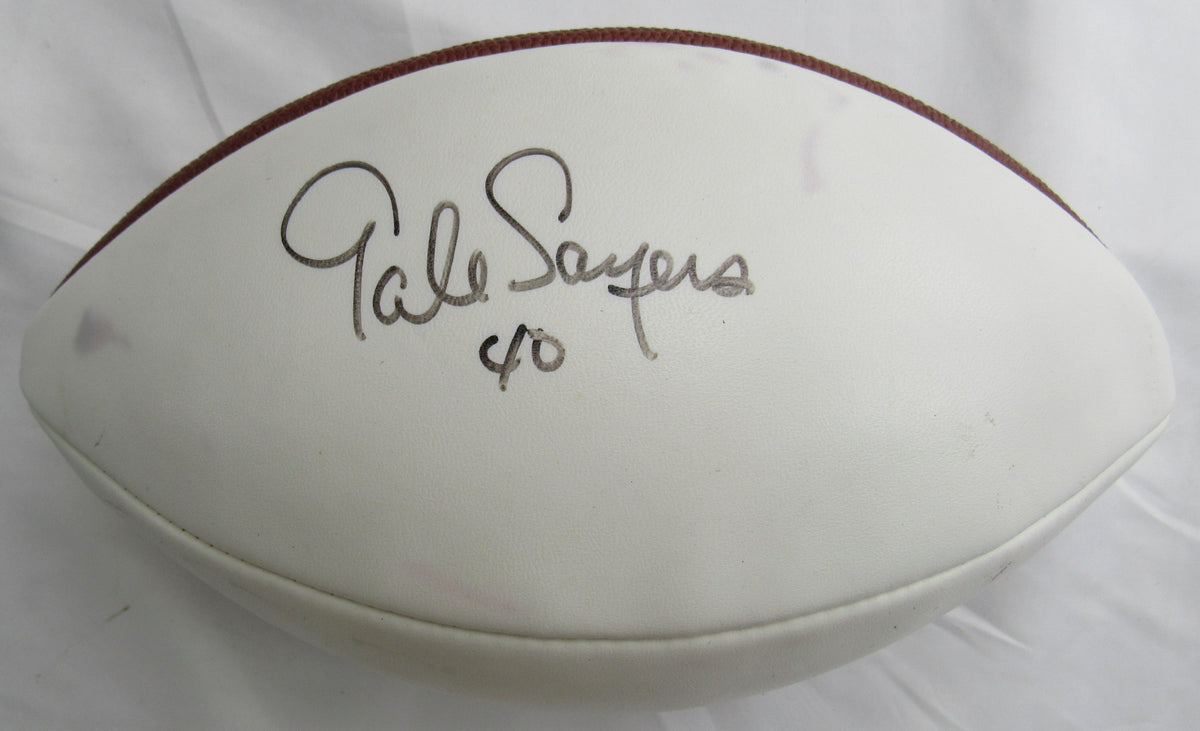 Gale Sayers Signed Auto Wilson Football Jsa Cm07438