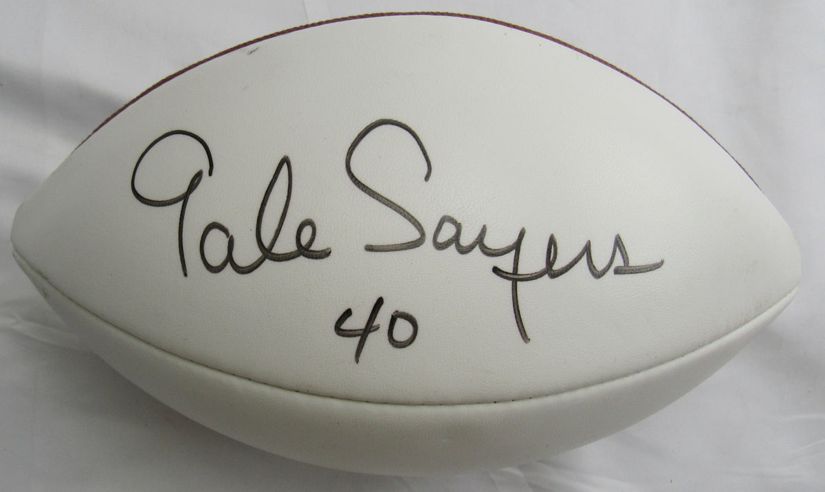 Gale Sayers Signed Auto Wilson Football Jsa Cm07450