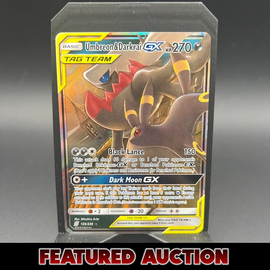 Umbreon & Darkrai Tag Team Gx Promo (Lp)