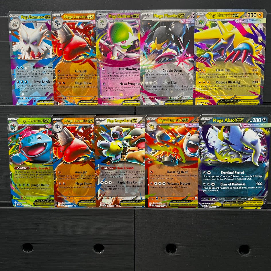 Mega Evolution Ex Master Set