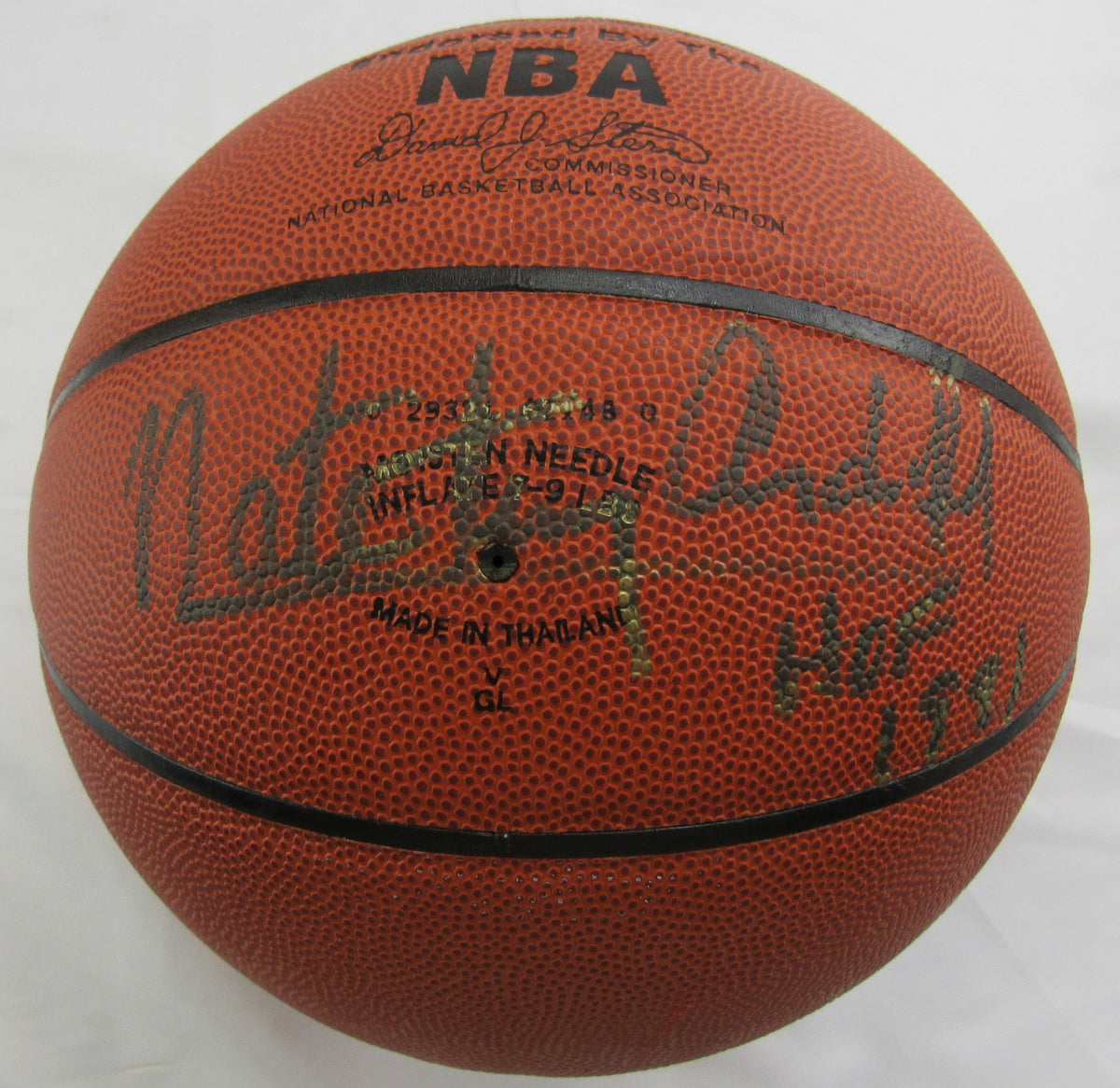 Nate Archibald Signed Auto Spalding Basketball Jsa Cm07456