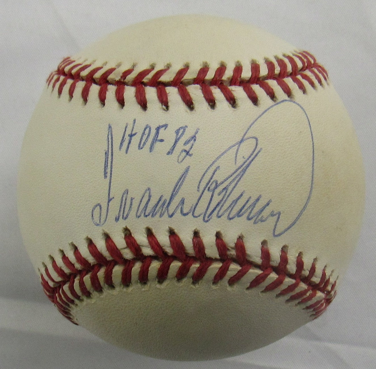 Frank Robinson Signed Rawlings Baseball Jsa Cn60397 W/Hof 82