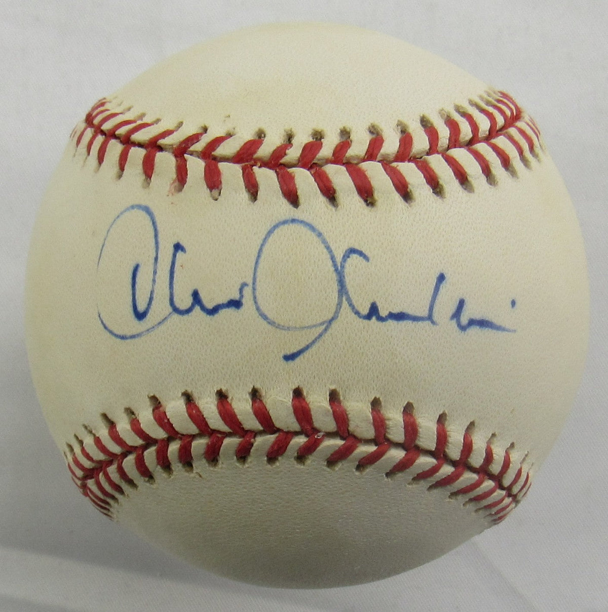 Chris Chambliss Signed Rawlings Baseball Jsa Cn60385